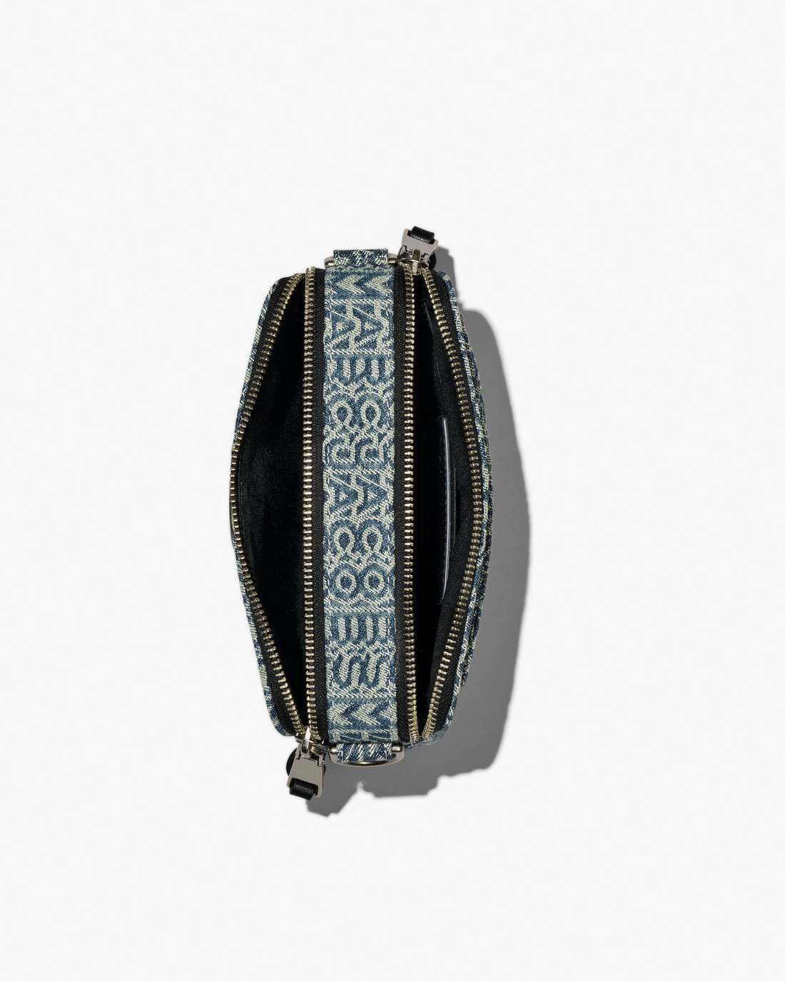 Marc Jacobs Value | The Washed Monogram Denim Snapshot Sun Faded Denim