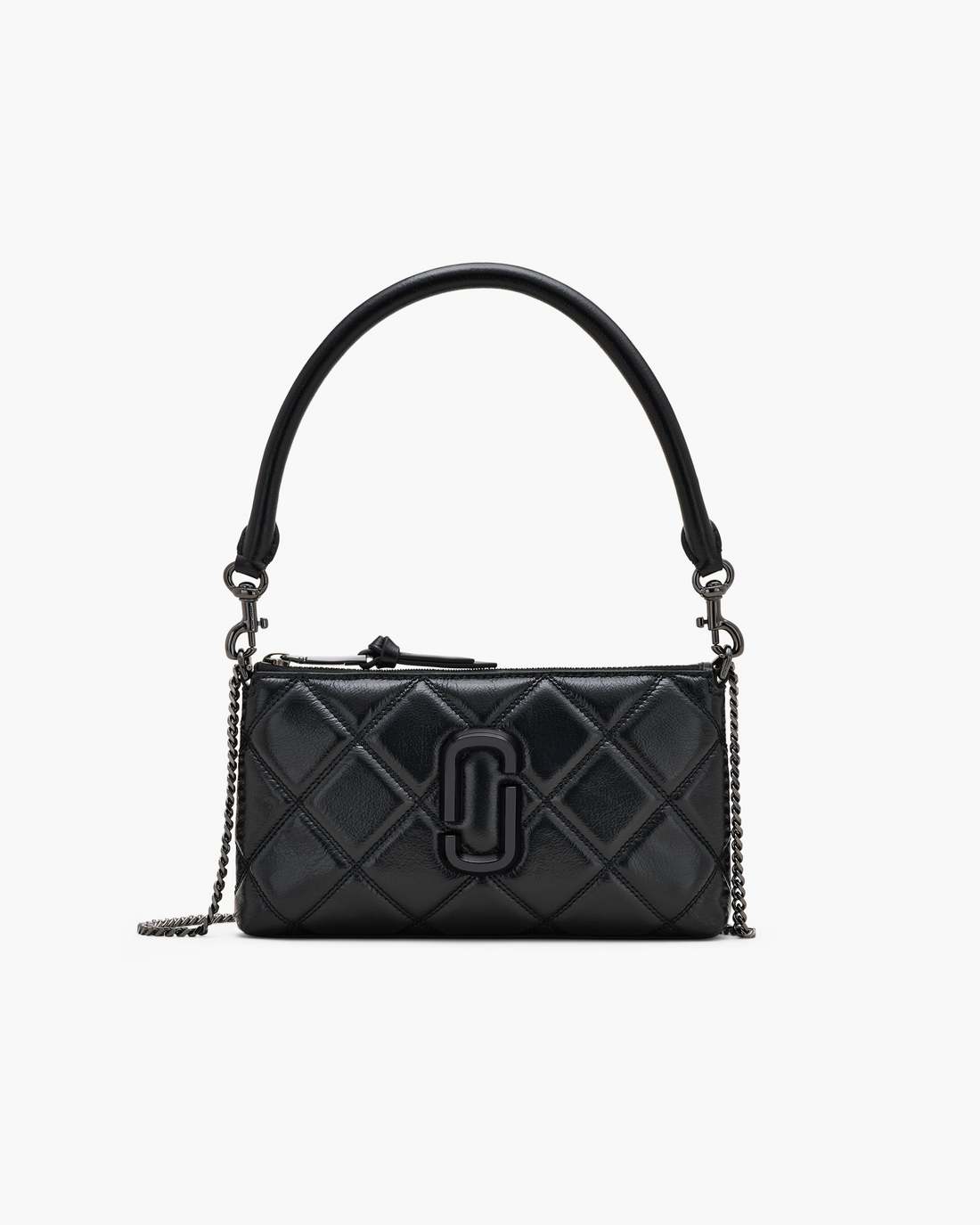 Marc Jacobs Latest | The Quilted Snapshot Convertible Shoulder Bag Black
