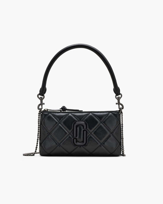 Marc Jacobs Latest | The Quilted Snapshot Convertible Shoulder Bag Black