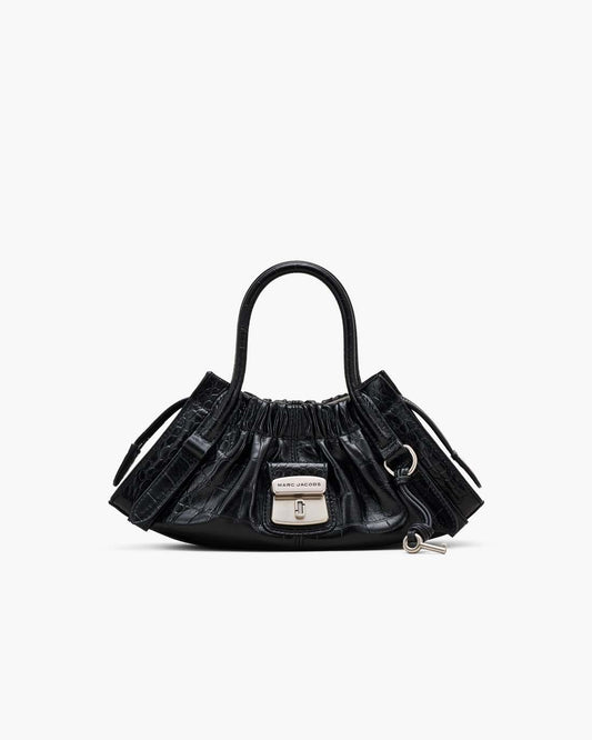 Marc Jacobs Value | The Croc Cristina Small Satchel Black