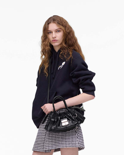 Marc Jacobs Value | The Croc Cristina Small Satchel Black