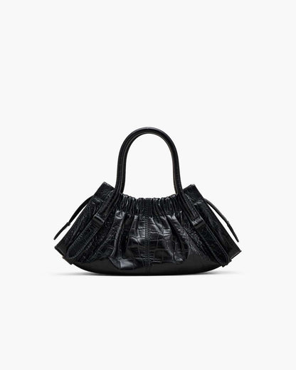 Marc Jacobs Value | The Croc Cristina Small Satchel Black