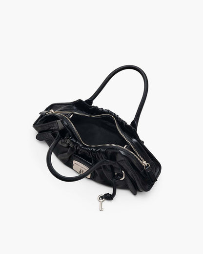 Marc Jacobs Value | The Croc Cristina Small Satchel Black