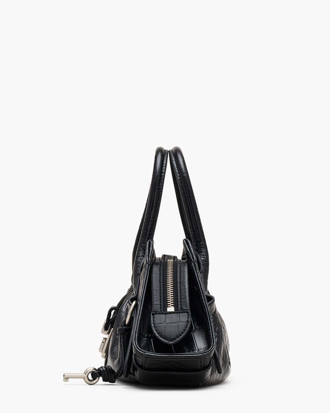Marc Jacobs Value | The Croc Cristina Small Satchel Black