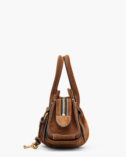 Marc Jacobs Featured | The Suede Cristina Small Satchel Copper