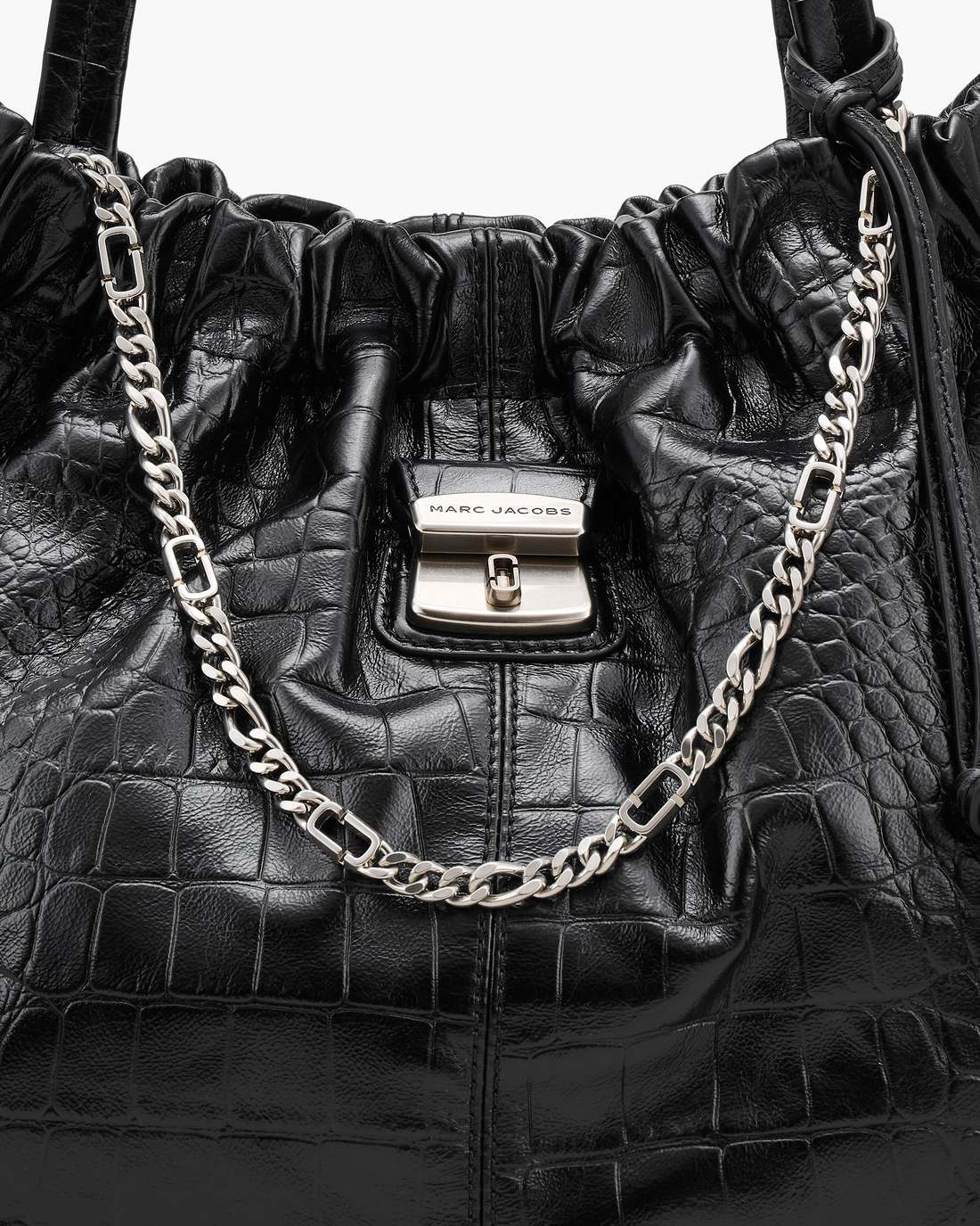 Marc Jacobs Smart Buy | The Croc Cristina Tote Black