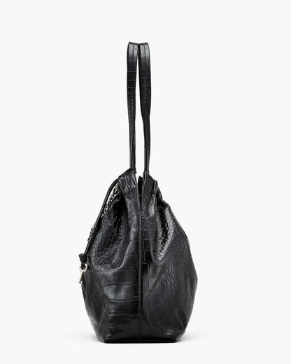 Marc Jacobs Smart Buy | The Croc Cristina Tote Black