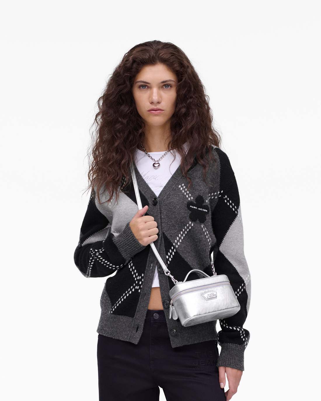 Marc Jacobs Sale | The Metallic Everyday Vanity Bag Silver