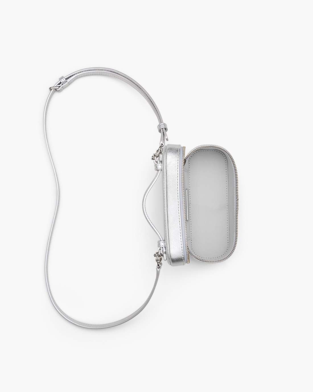 Marc Jacobs Sale | The Metallic Everyday Vanity Bag Silver