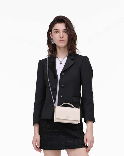 Marc Jacobs Deals | The Glam Mirror Mini Bag Cotton White