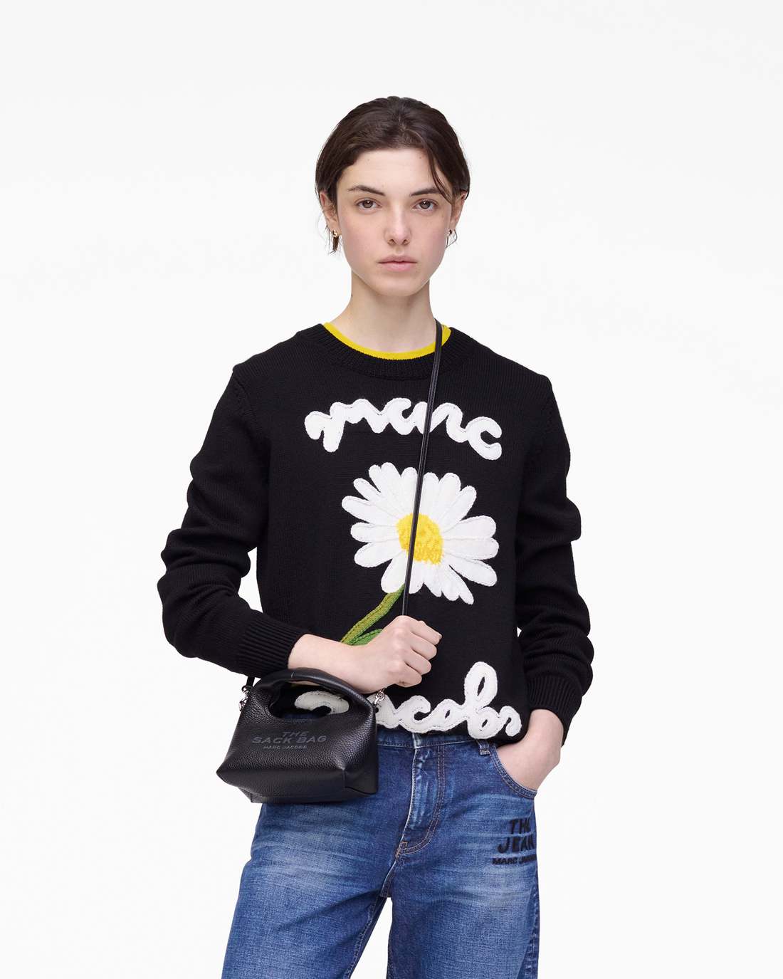 Marc Jacobs Premium | The Micro Crossbody Sack Bag Black
