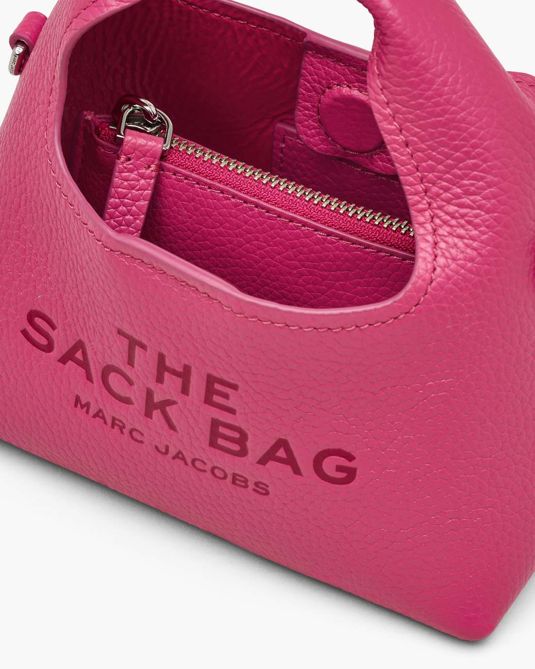 Marc Jacobs Hot Sale | The Micro Crossbody Sack Bag Raspberry Pink