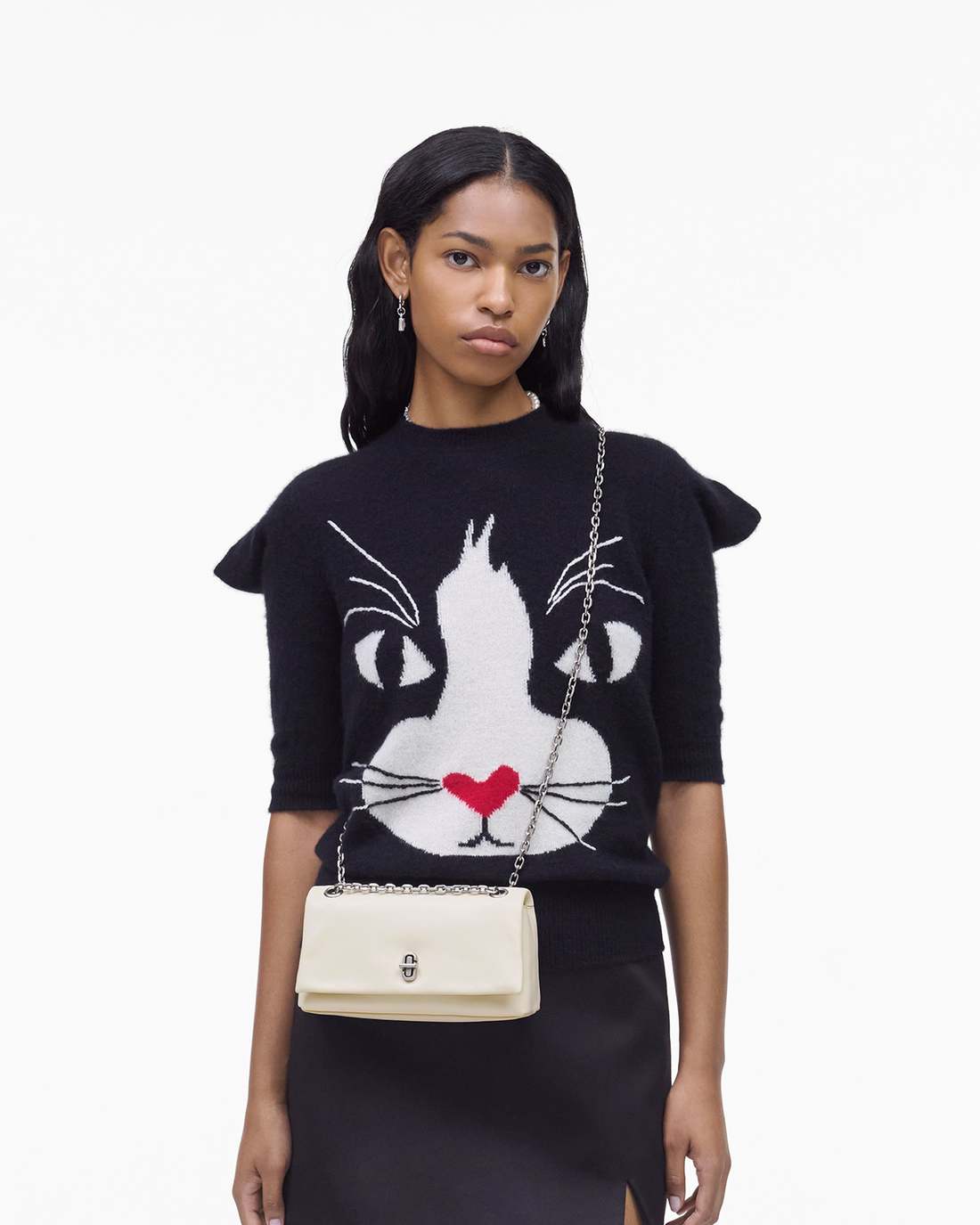 Marc Jacobs Customer Favorite | The Dual Chain Mini Bag Cloud White