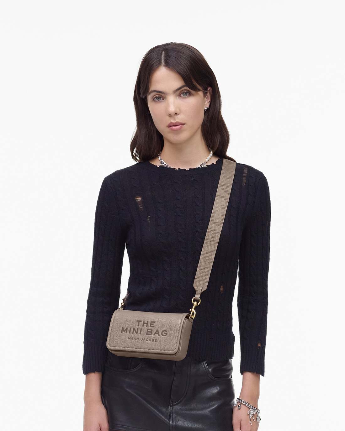 Marc Jacobs Great Value | The Leather Mini Bag Cement