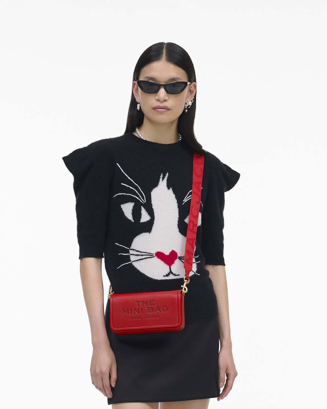 Marc Jacobs Exclusive | The Leather Mini Bag True Red