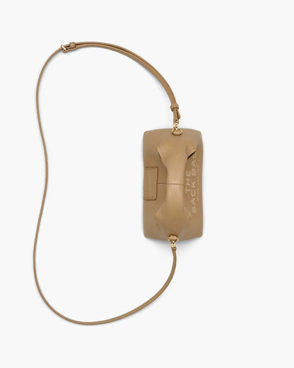 Marc Jacobs Hot Sale | The Micro Crossbody Sack Bag Camel