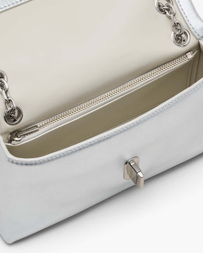 Marc Jacobs Discount | The Metallic Dual Chain Mini Bag Silver