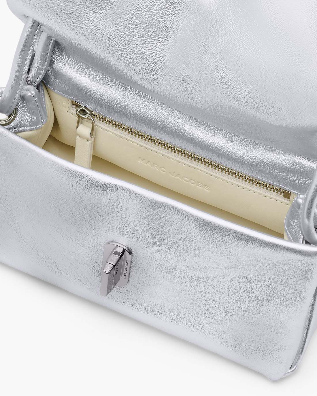 Marc Jacobs Premium | The Metallic Mini Dual Bag Silver