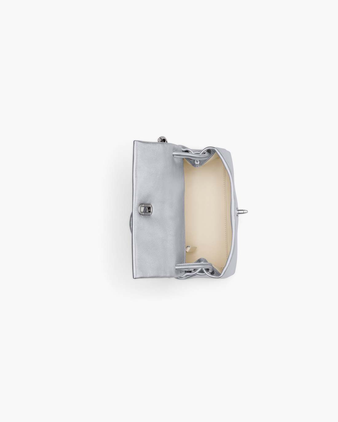 Marc Jacobs Premium | The Metallic Mini Dual Bag Silver
