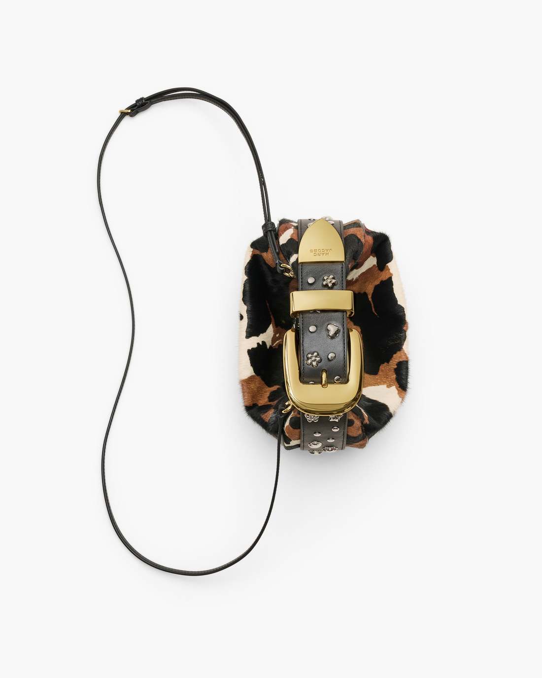 Marc Jacobs Smart Buy | The Cow Haircalf Party Bag Mocha Multi