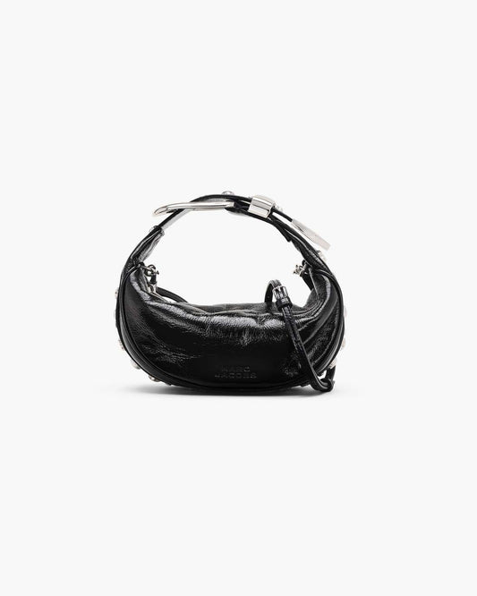 Marc Jacobs Customer Favorite | The Crinkle Patent Party Bag Black