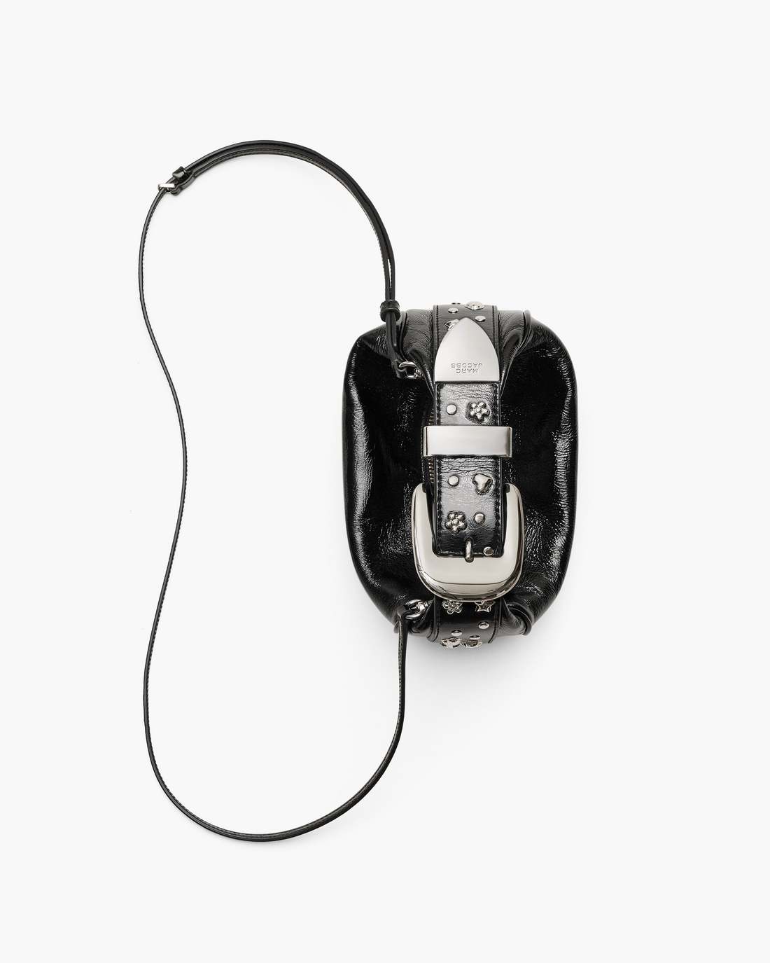 Marc Jacobs Customer Favorite | The Crinkle Patent Party Bag Black