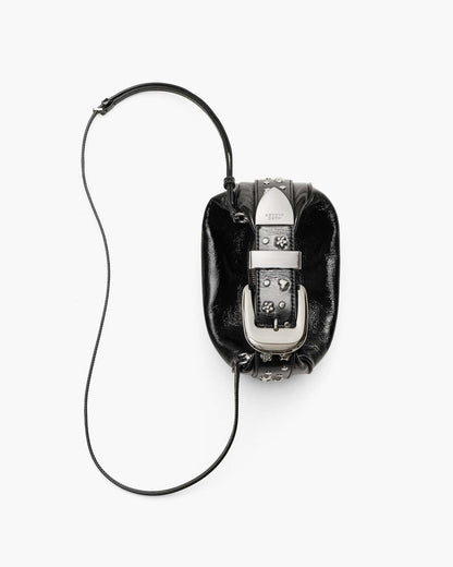 Marc Jacobs Customer Favorite | The Crinkle Patent Party Bag Black