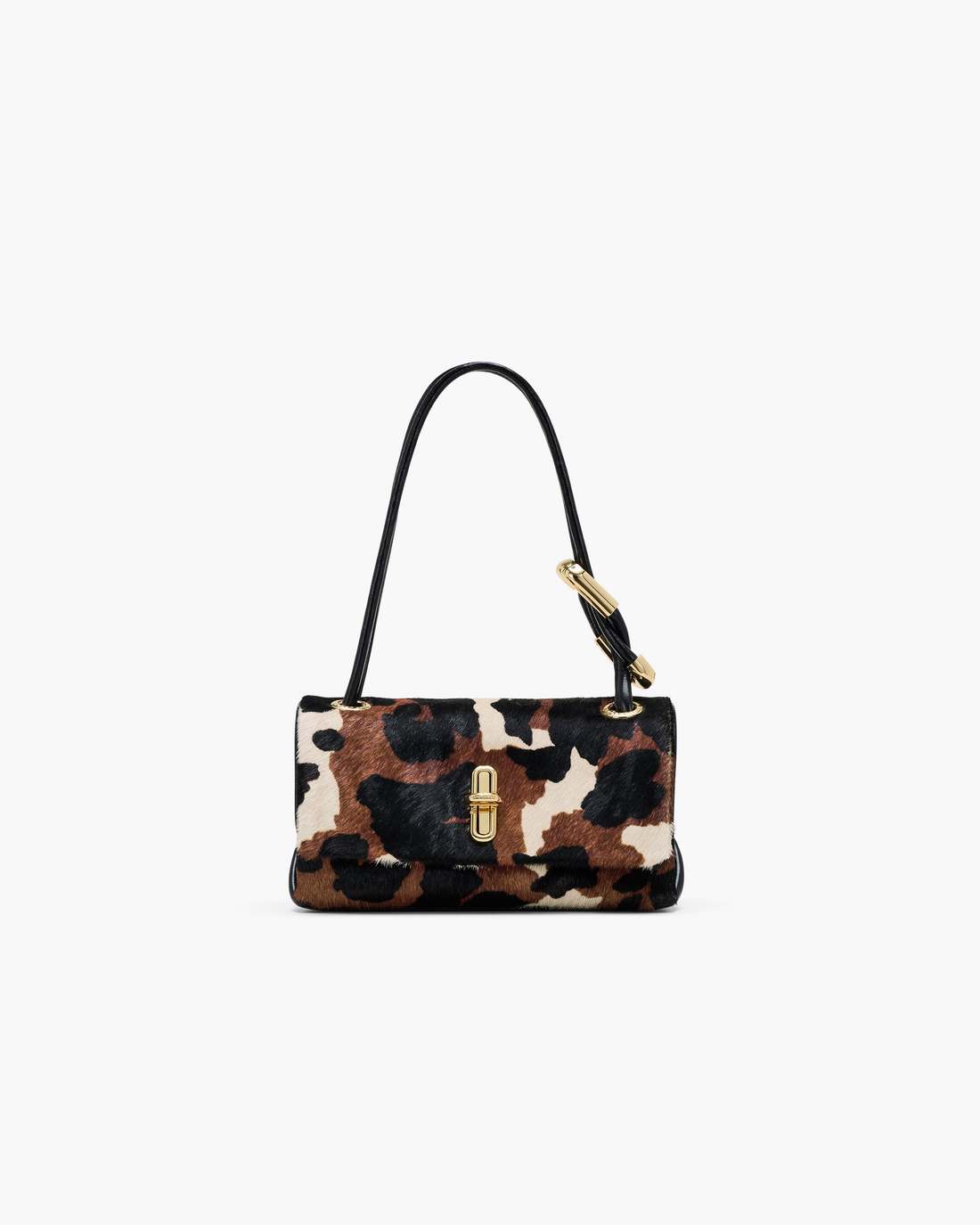 Marc Jacobs Premium | The Cow Haircalf Mini Dual Shoulder Bag Mocha Multi
