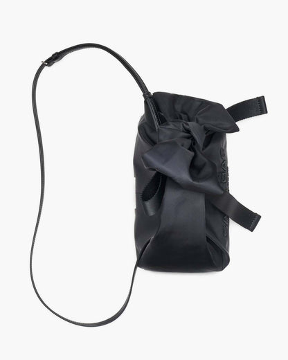 Marc Jacobs Everyday | The Bow Nylon Mini Sack Bag Black