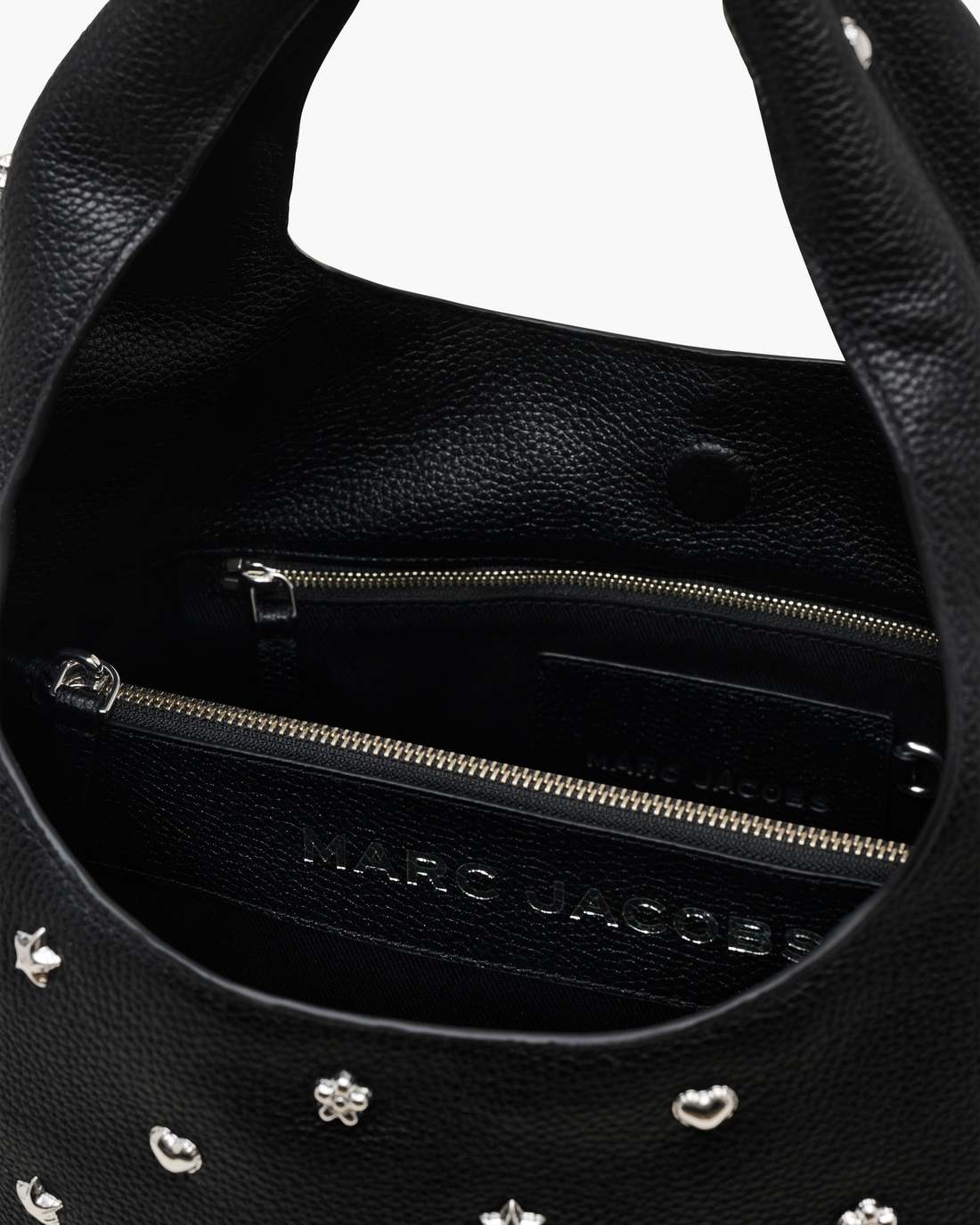 Marc Jacobs Best Seller | The Mini Icon Stud Sack Bag Black Multi