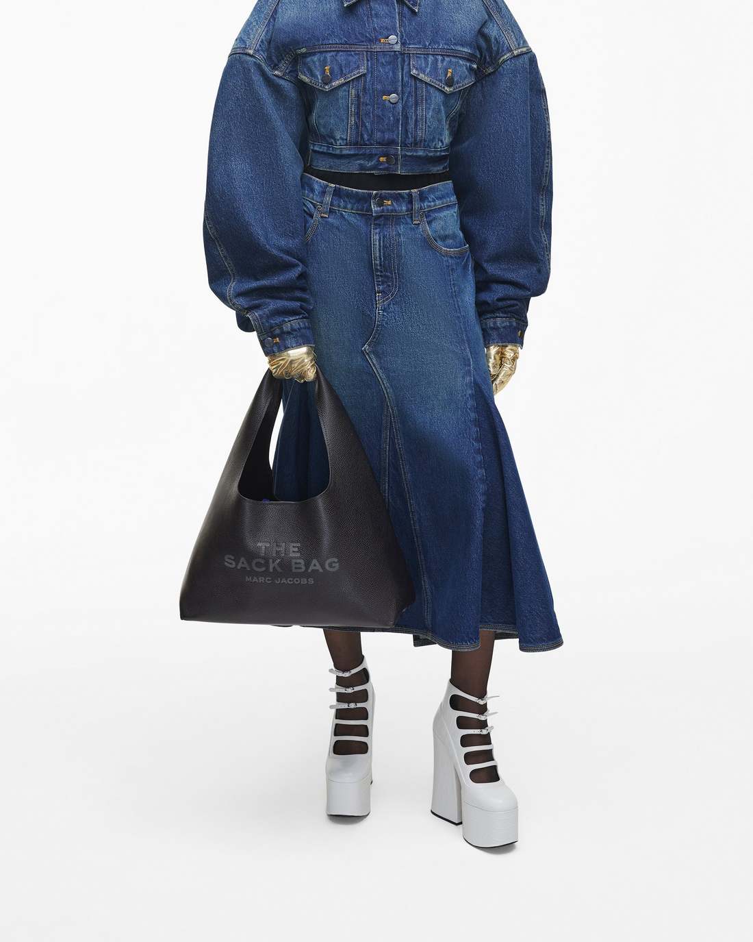 Marc Jacobs Popular | The Sack Bag Black