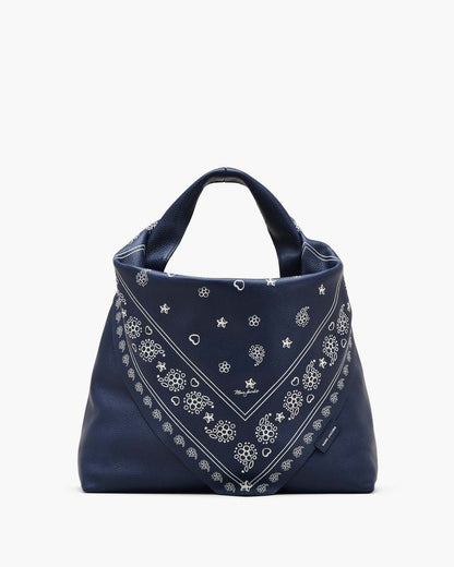 Marc Jacobs Featured | The Bandana Sack Bag Navy Multi