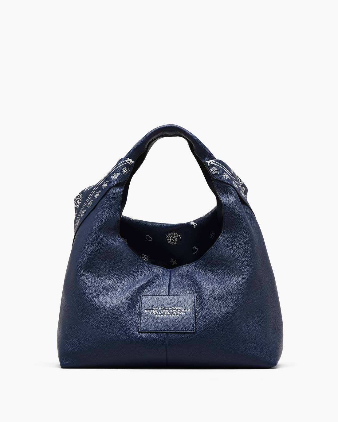 Marc Jacobs Featured | The Bandana Sack Bag Navy Multi