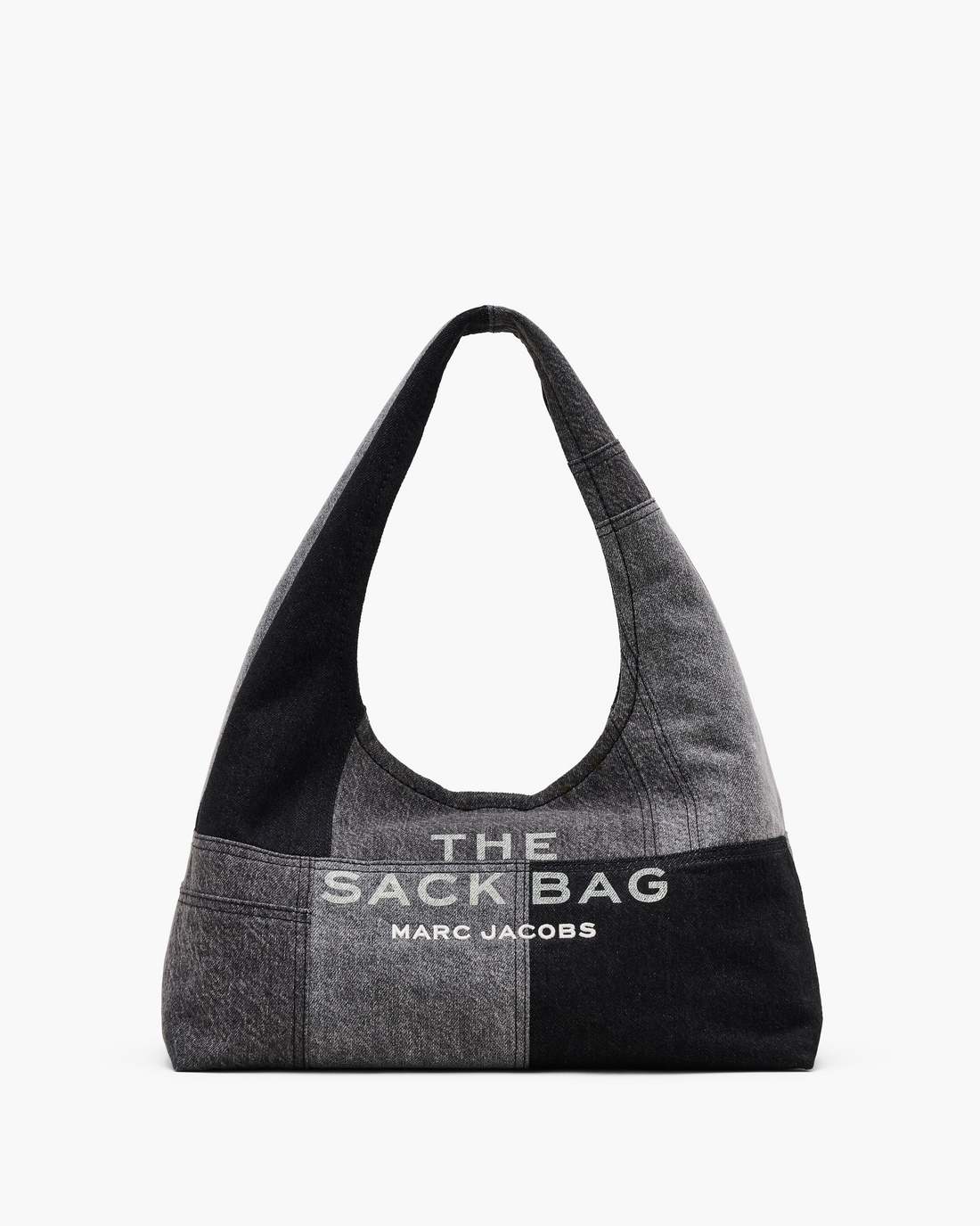 Marc Jacobs Customer Favorite | The Patchwork Denim Sack Bag Black Denim