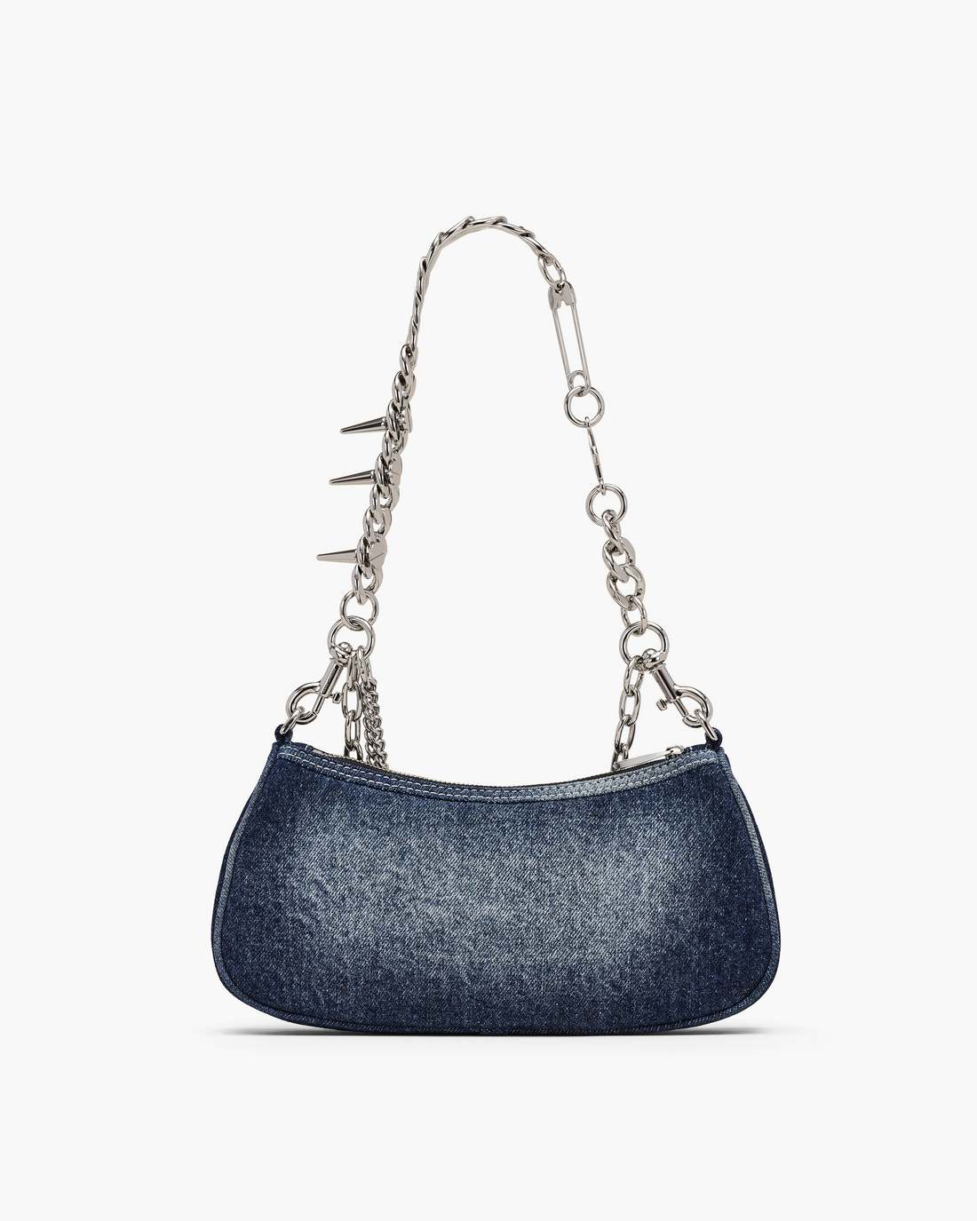 Marc Jacobs Quality | The Faded Denim Charm Shoulder Bag Faded Vintage Indigo