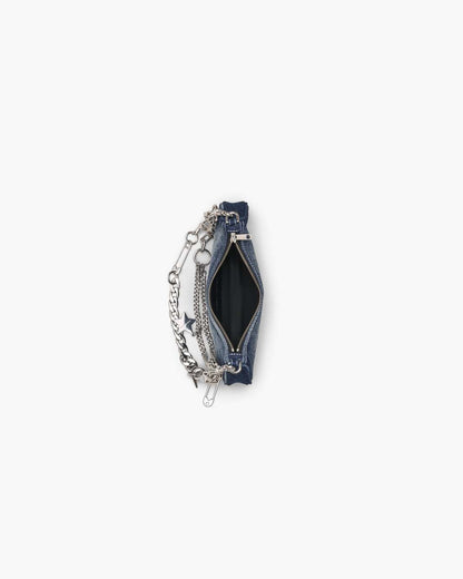 Marc Jacobs Quality | The Faded Denim Charm Shoulder Bag Faded Vintage Indigo