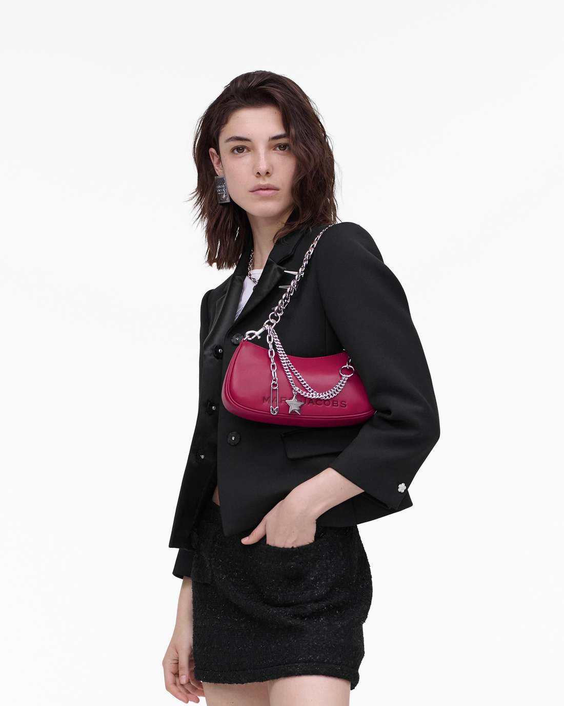Marc Jacobs Latest | The Star Charm Shoulder Bag Lipgloss Pink