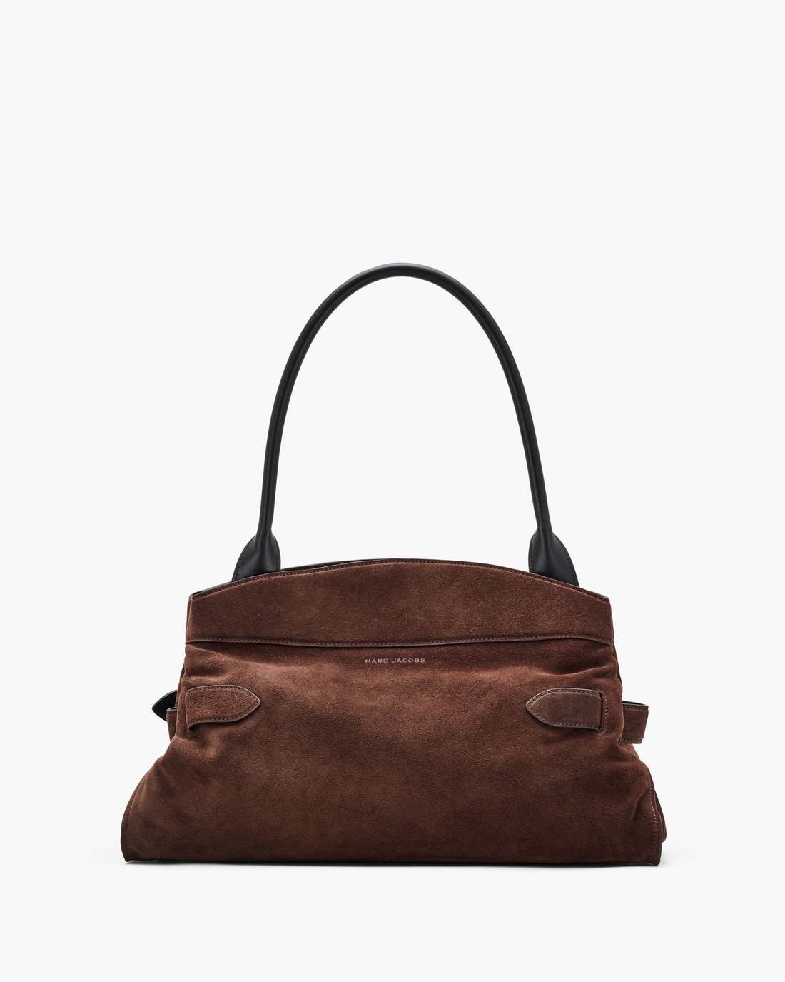 Marc Jacobs Featured | The Suede Dakota Satchel Dark Brown