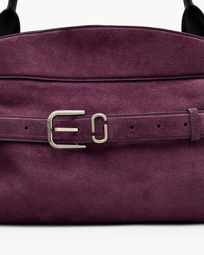 Marc Jacobs Discount | The Suede Dakota Satchel Dark Plum