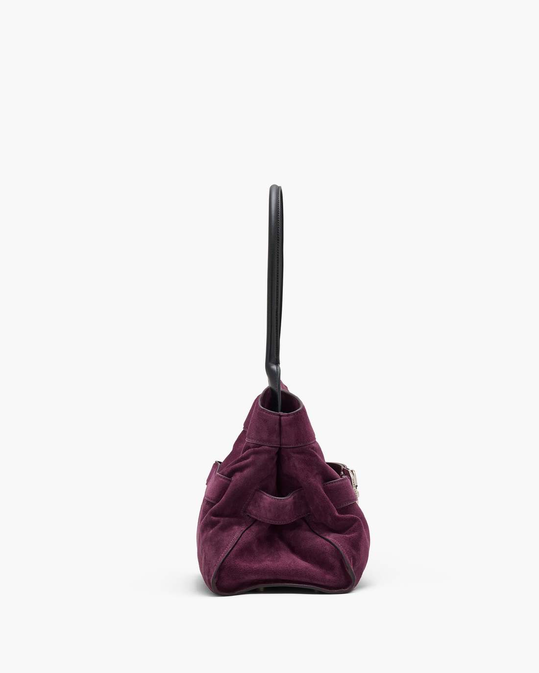 Marc Jacobs Discount | The Suede Dakota Satchel Dark Plum