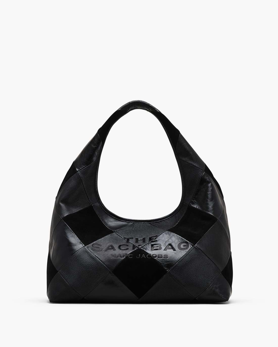 Marc Jacobs Classic | The Suede Patchwork Sack Bag Black Multi