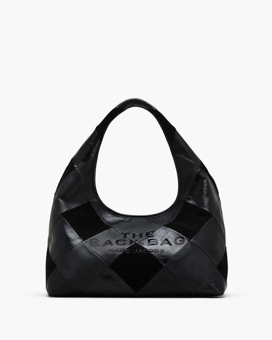 Marc Jacobs Classic | The Suede Patchwork Sack Bag Black Multi