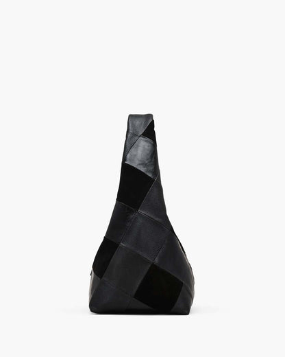 Marc Jacobs Classic | The Suede Patchwork Sack Bag Black Multi