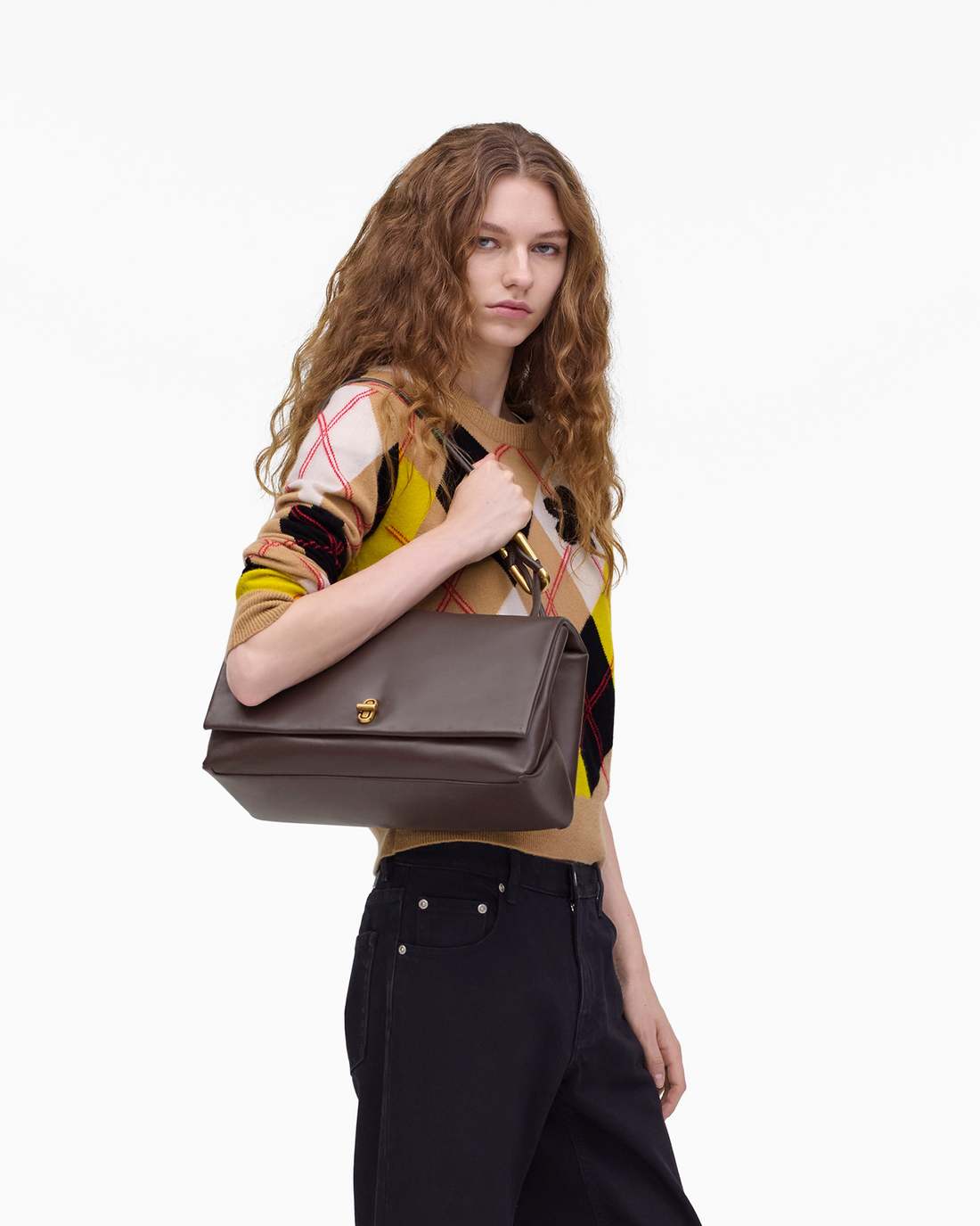 Marc Jacobs Classic | The Large Dual Bag Ganache