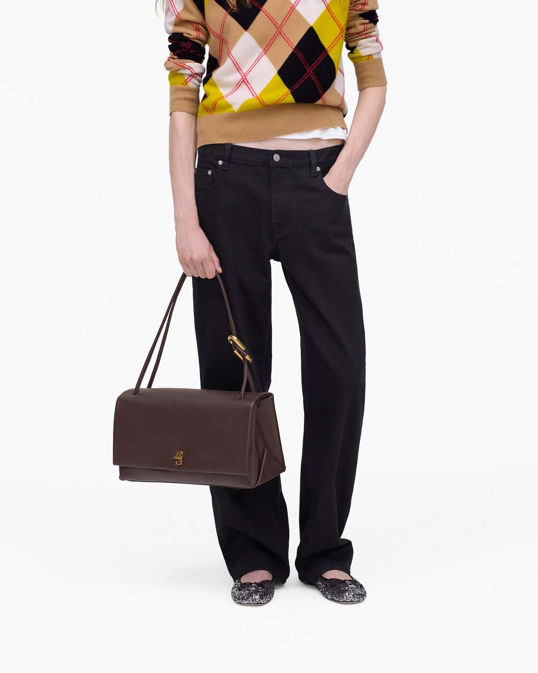 Marc Jacobs Classic | The Large Dual Bag Ganache