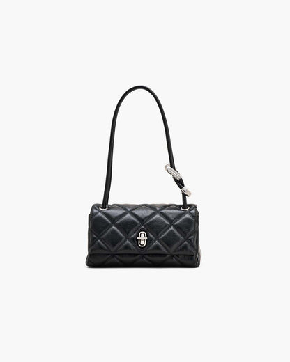 Marc Jacobs Trusted | The Quilted Mini Dual Shoulder Bag Black