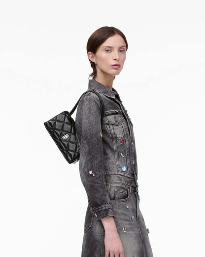 Marc Jacobs Trusted | The Quilted Mini Dual Shoulder Bag Black