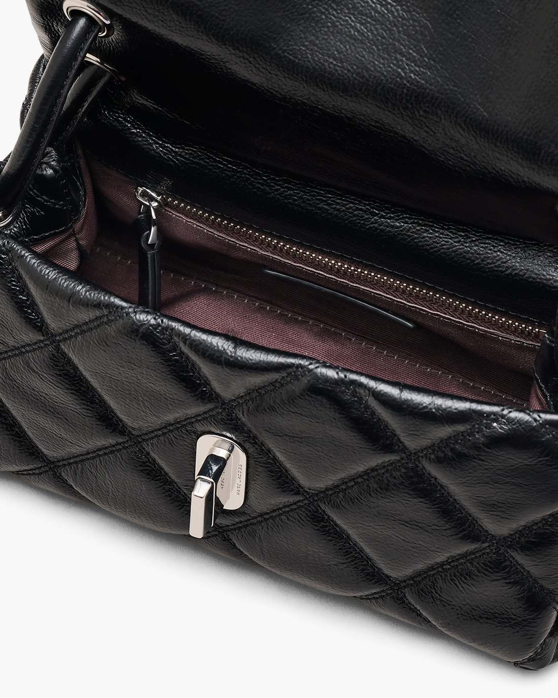 Marc Jacobs Trusted | The Quilted Mini Dual Shoulder Bag Black