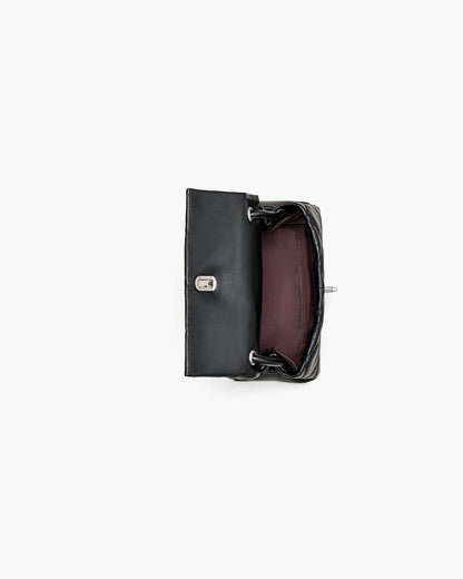 Marc Jacobs Trusted | The Quilted Mini Dual Shoulder Bag Black