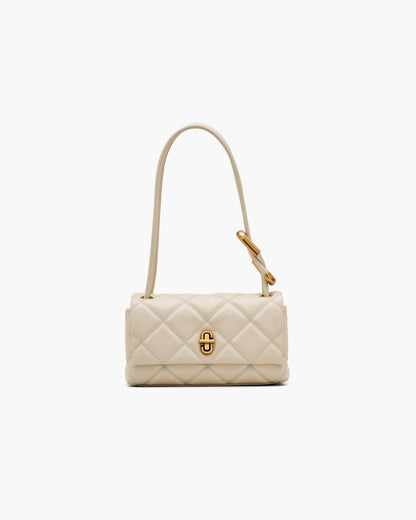 Marc Jacobs Exclusive | The Quilted Mini Dual Shoulder Bag Cloud White